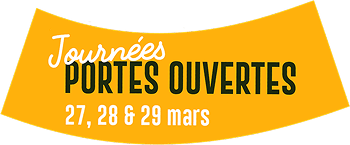 Journées Portes Ouvertes les 27, 28 & 29 mars